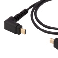 90 -Grad -Winkel Micro HDMI Männlicher Kabel